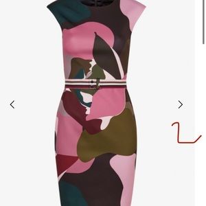 Ted Baker GININA
Maple Swirl bodycon dress
